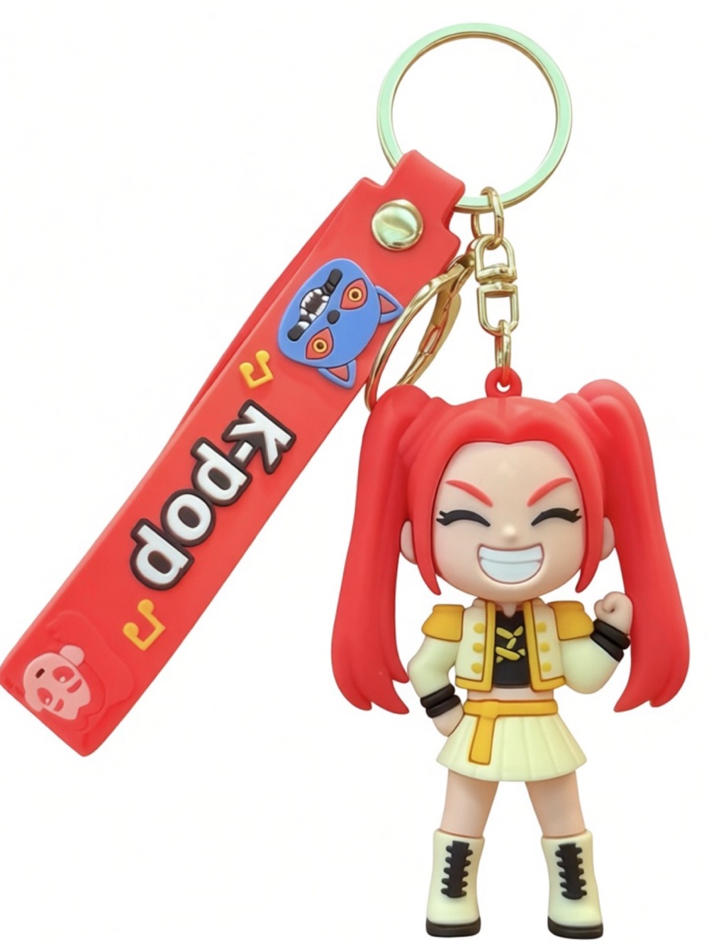 K-pop Demon Hunters Mira Silicone Keychain Bag Charm
